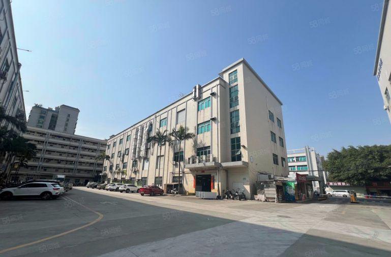 宝安桃源居独栋厂房9000平方原房东带红本一楼6米精装修