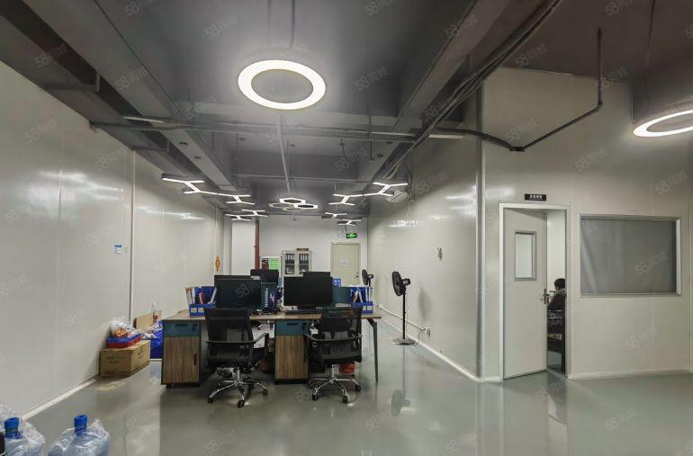 福永大洋田新出花园式厂房4楼整层3400平米精装修带无尘车间
