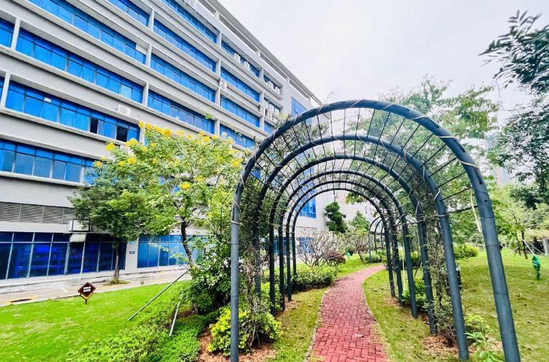 石岩原房东科技园楼上1000平方精装修办公室厂房仓库出租