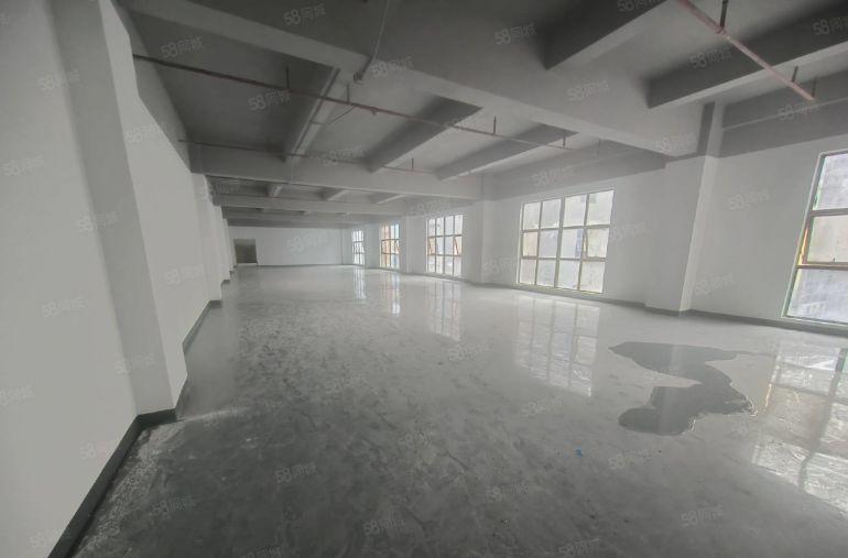 西乡银田独门独院楼上500平方精装修厂房出租落地窗超好采光