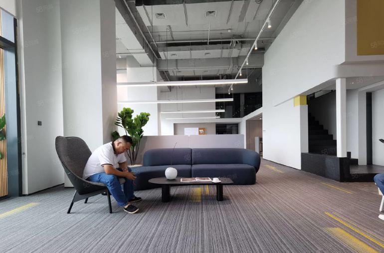 松岗地铁口写字楼厂房100平起租带装修红本带补贴可定制装修