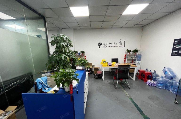 西乡固戍精装修水400平办公室厂房仓库出租可分租