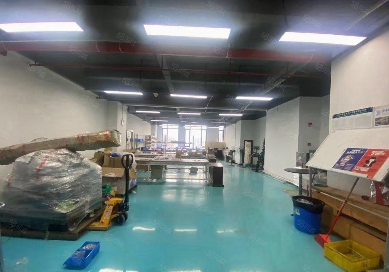 沙井后亭大型高薪产业园楼上2000平米豪华装修厂房出租