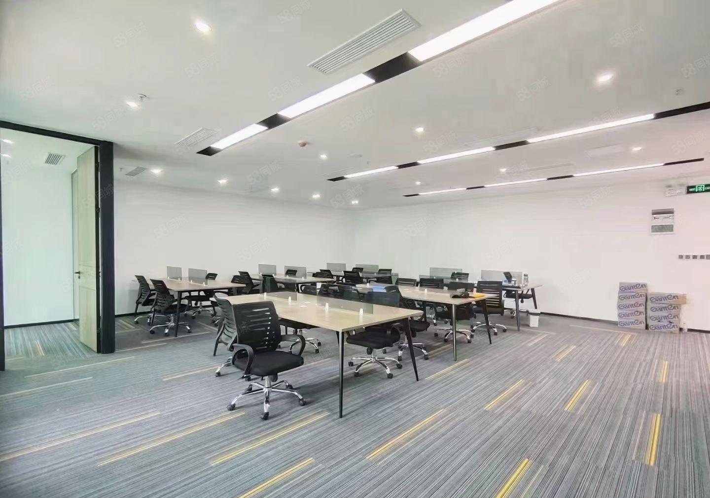 西乡固戍，新建甲级办公楼，318平精装修，万科物业，清盘价！