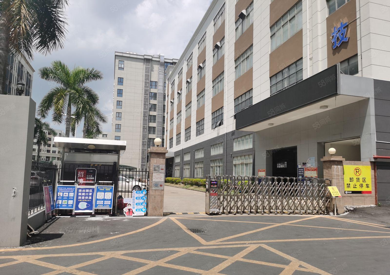 松岗原房东富华工业园精装修整层700平米厂房出租可分租仓库