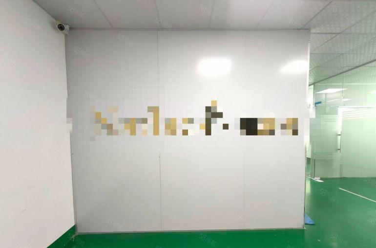 西乡鹤州高速出口带红本房东直租厂房600平精装修实用率高！