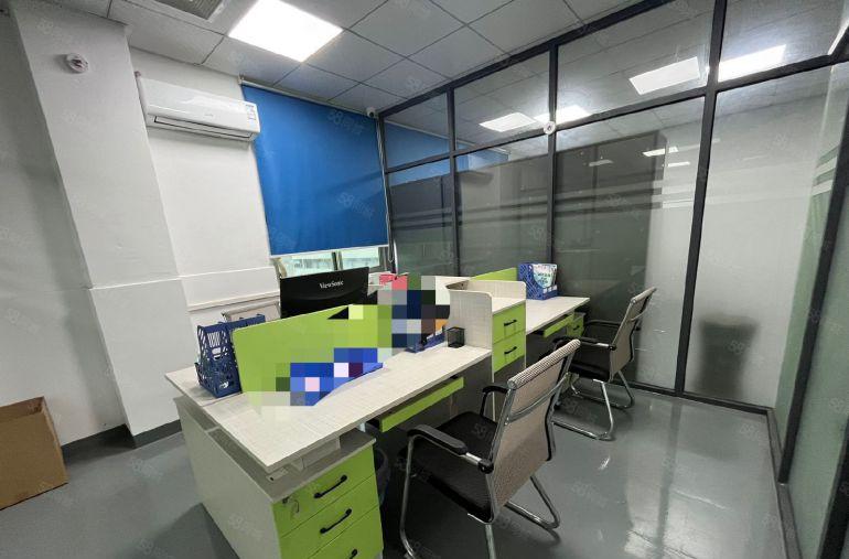 福永塘尾大型工业园800平现成装修电子加工厂房无尘车间