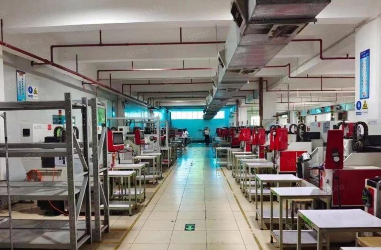 沙井后亭高新产业园500平带豪华装修厂房出租仓库分租办公室