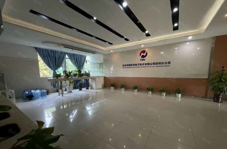 宝安福永桥头地铁口1100平无尘车间整层厂房出租