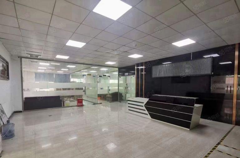 公明光明地铁口楼上1200平精装修厂房无转让费出租办公室分租