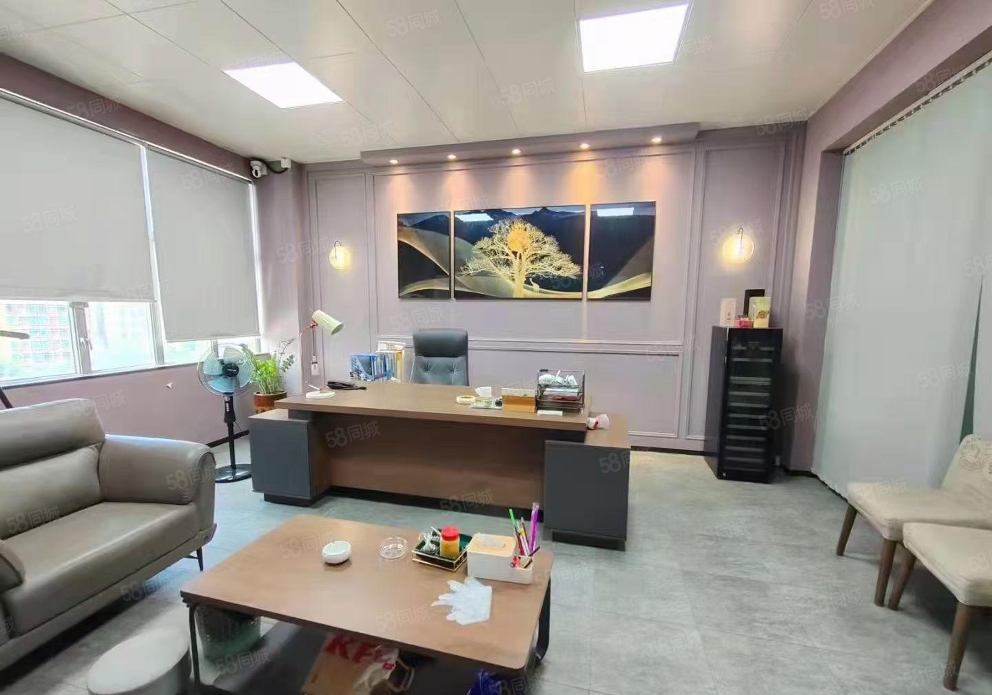 西乡固戍地铁口附近楼上610平精装修厂房出租无转让费也可分租