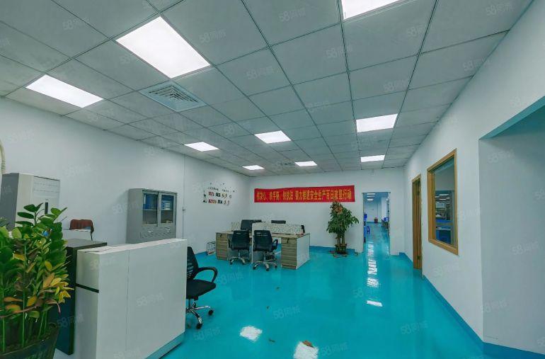 福永厂房办公室500平精装修研发贸易电商仓库一楼低价出租分租