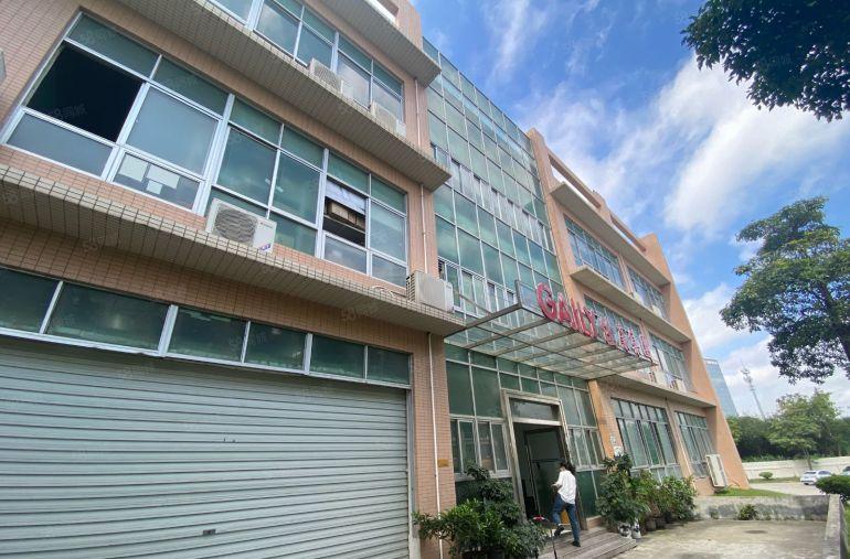 沙井独栋厂房可办公生产1860三层带精装修可层租