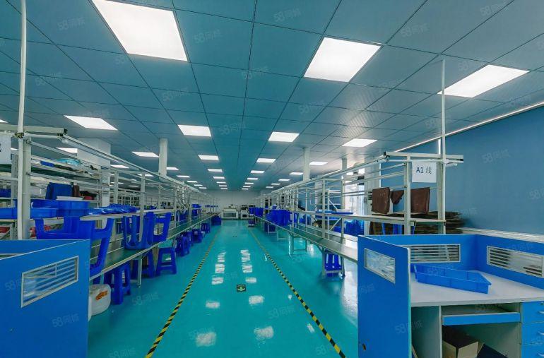 福永厂房办公室500平精装修研发贸易电商仓库一楼低价出租分租