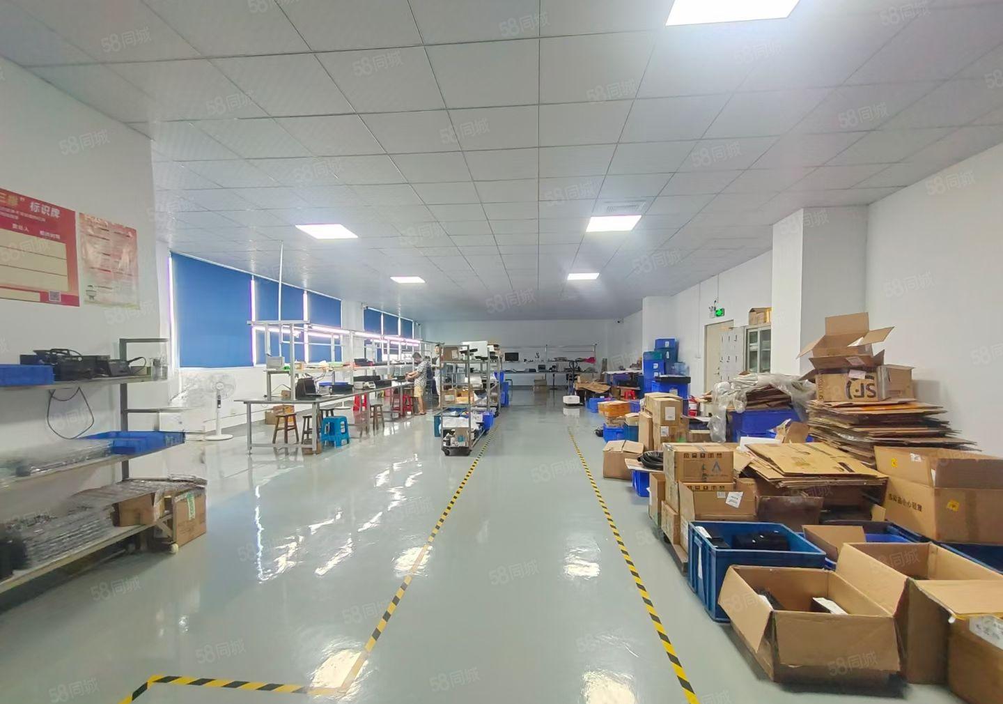 超底价清盘960平方西乡固戍国道边原房东工业区精装修厂房出租