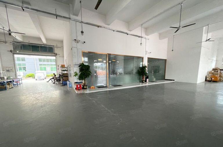 福永地铁口一楼1000平厂房低价出租仓库可分合租带卸货平台