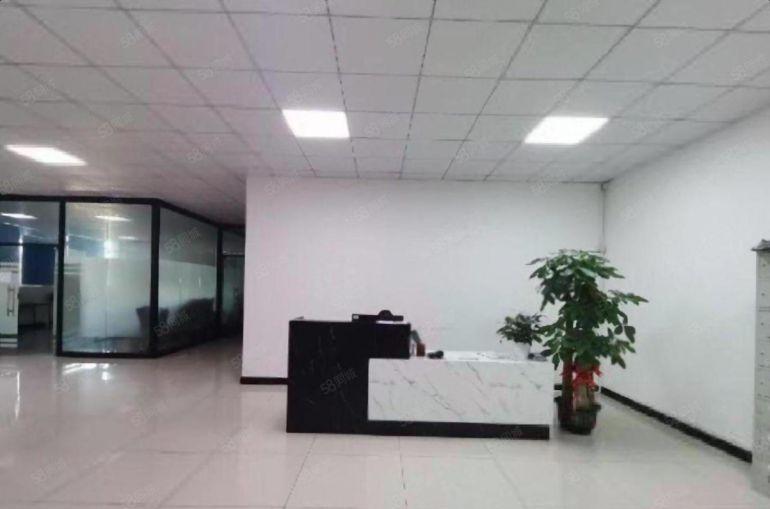 西乡鹤洲原房东楼上2000平红本精装办公室仓库厂房出租可分租