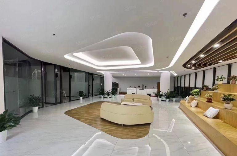 松岗107国道边3层独栋厂房5500平带红本，豪华装修电量大