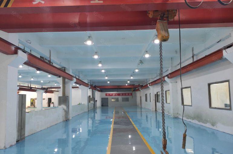 沙井后亭地铁口附近厂房出租一楼1500带行车实际面积过环评