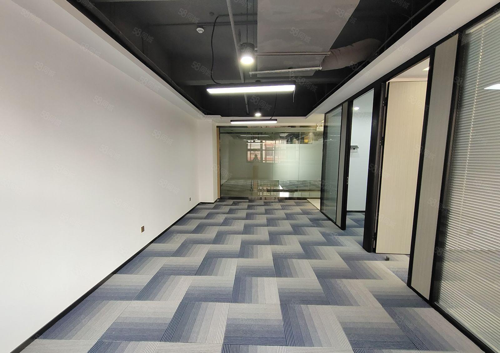 西乡，银田创意园，全新升级办公室，配齐家私空调，88平起租