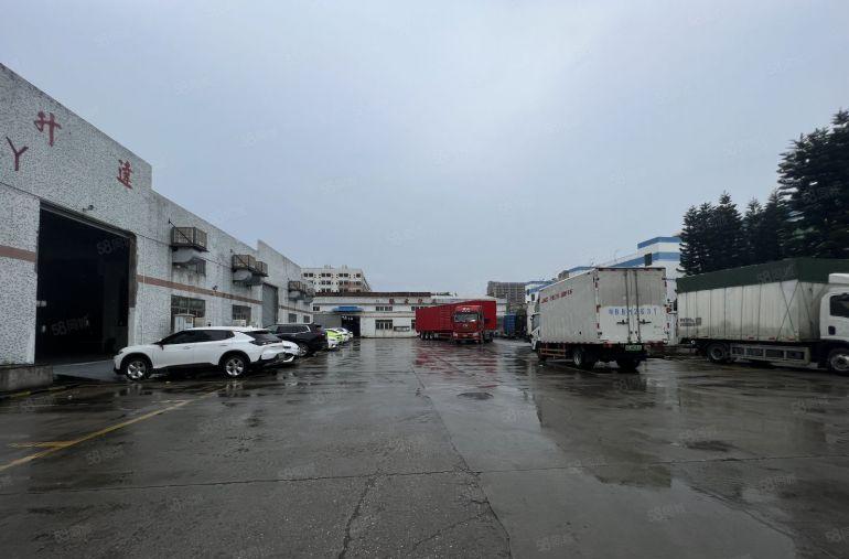 松岗红本原房东独院钢构厂房3000平方出租空地大层高11米