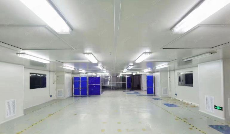 无尘车间松岗大田洋2楼1000平带装修实际面积无转让费低价租