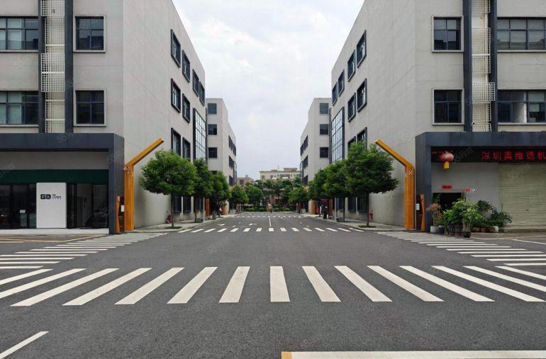 石岩塘头第三工业园300平起租无公摊红本原房东厂房仓库出租