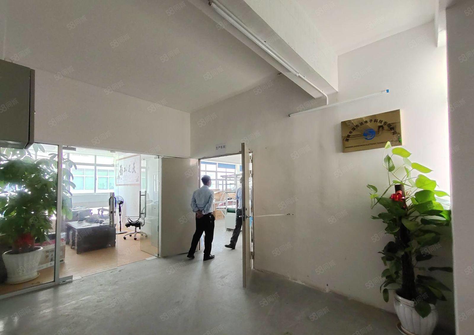 福永桥头楼上新出280平小面积精装厂房出租交通方便 易招工