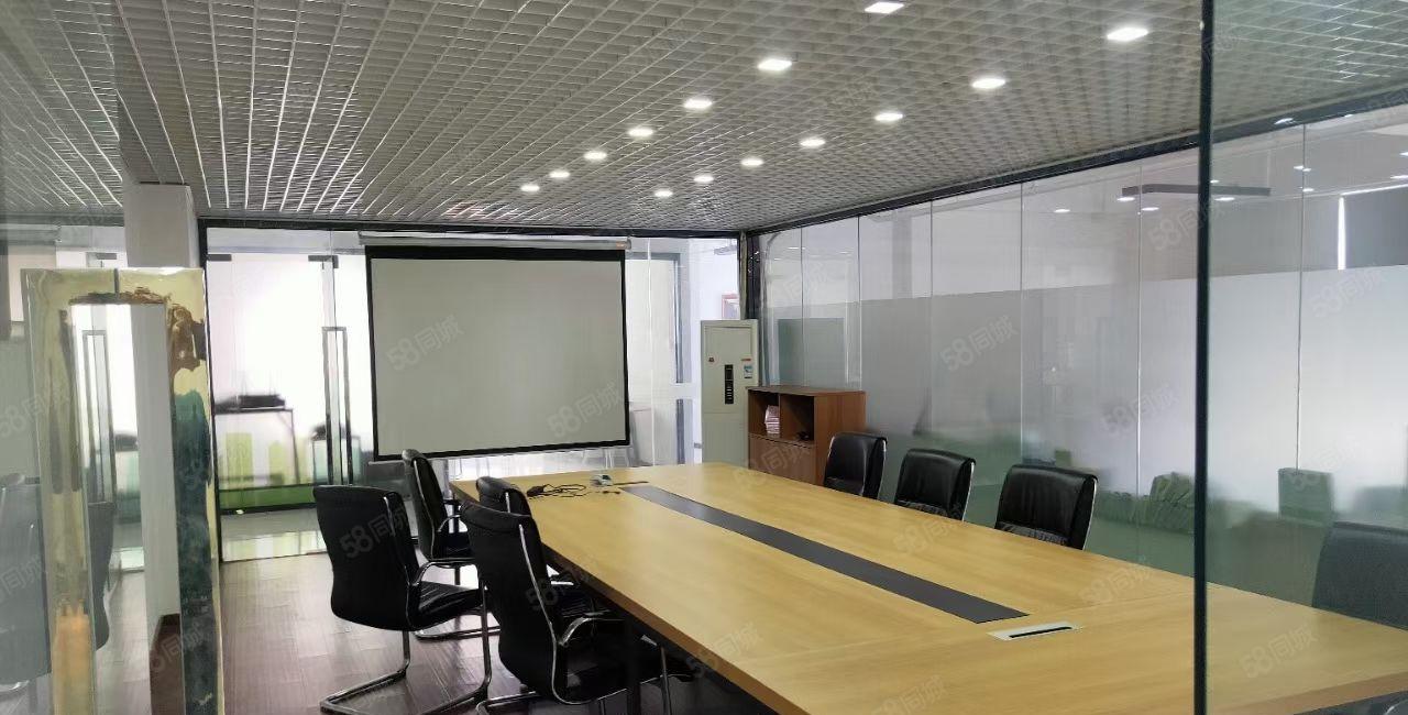 福永桥头地铁站附近楼上1300平厂房出租精装修无尘车间