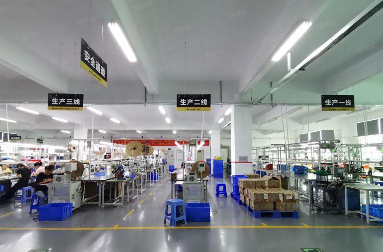 松岗大田洋工业区1600平方精装修原房东工业园区厂房低价出租