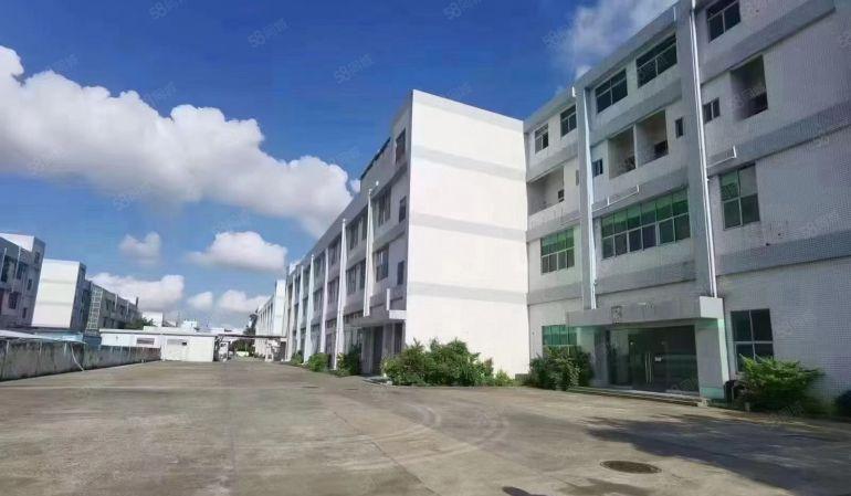 宝安松岗外环高速出口实际面积村委原房东厂房出租3层4500平