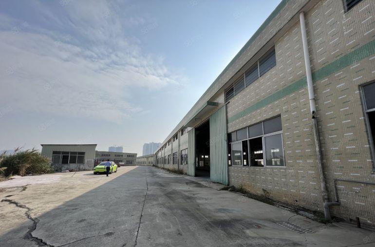 滴水9米石岩原房东1000平单一层钢结构厂房仓库分租超大空地