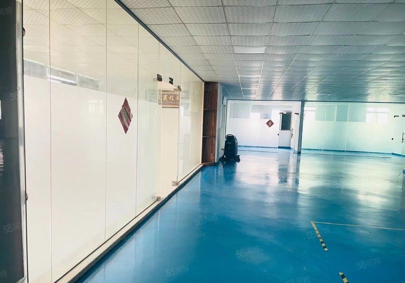 石岩石龙仔新出楼上1340平豪华装修厂房出租