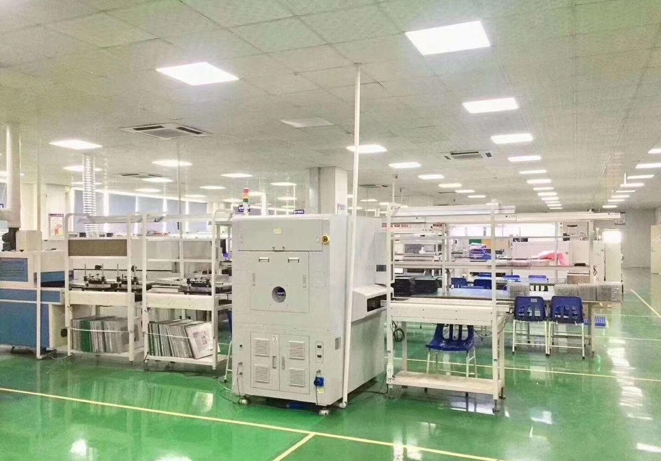 福永富桥新出原房东楼上带装修2000平方厂房招租