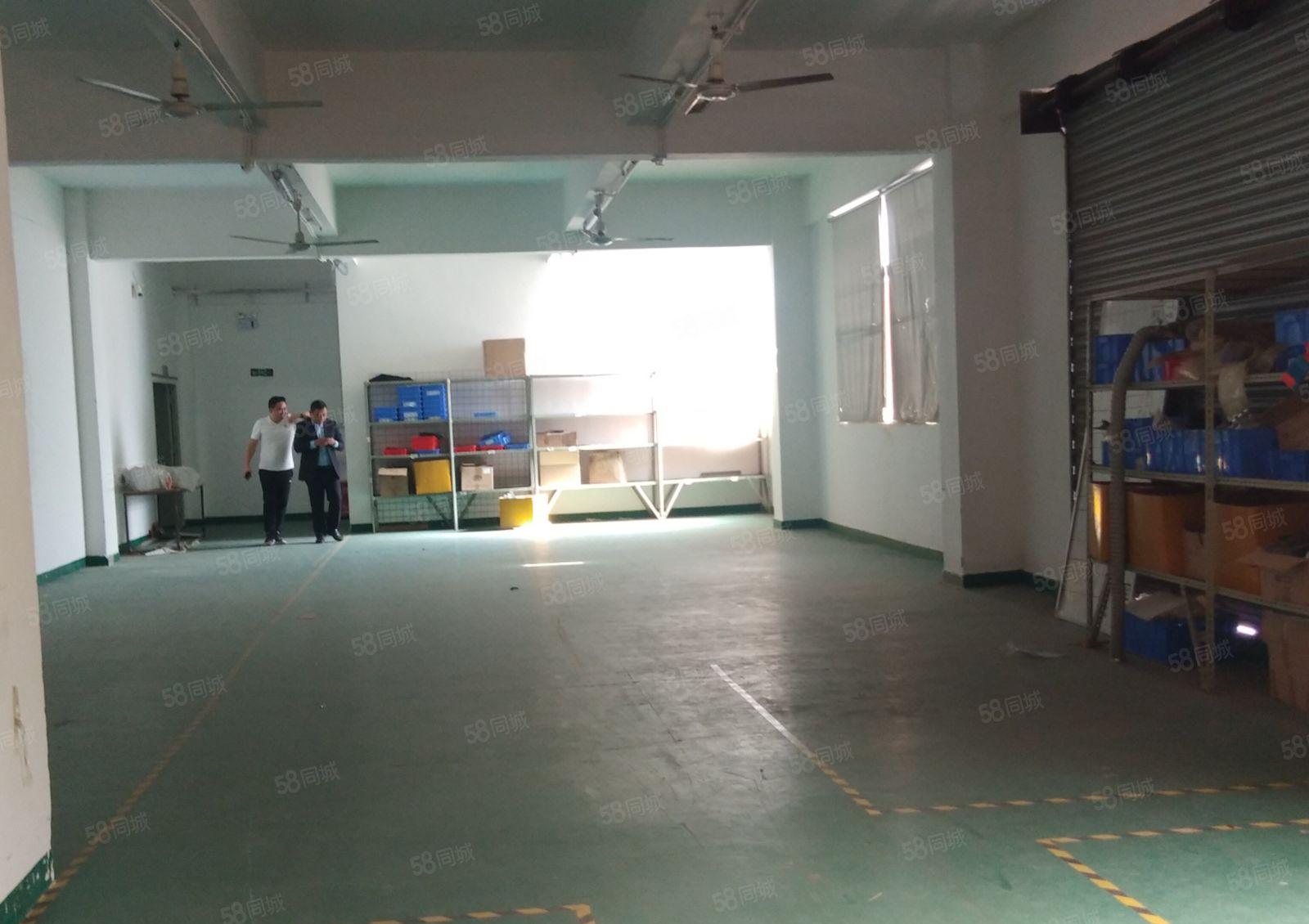 西乡固戌大型工业园楼上精装修1310平 八成使用率！