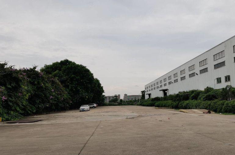 宝安松岗主干道独门独院单一层滴水10米钢构空地6000方