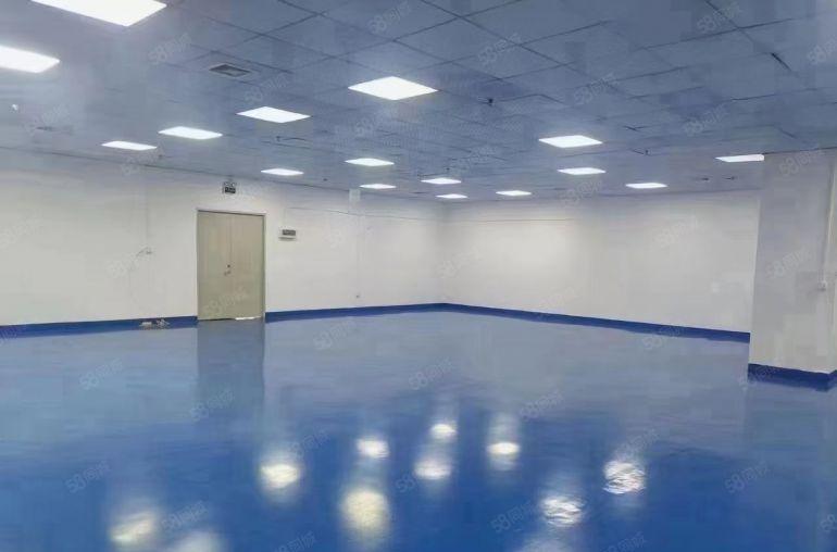 松岗潭头三楼500平带装修低价厂房出租工业园仓库分租空地大