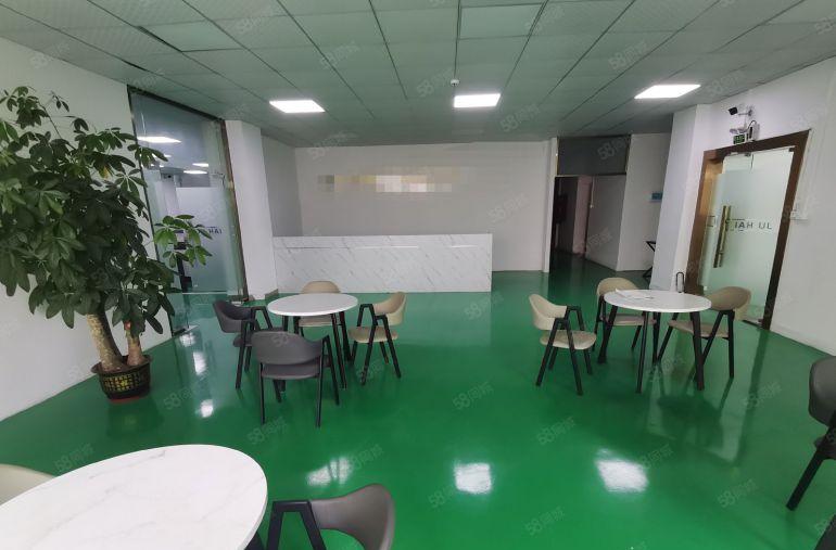 福永桥头地铁站附近原房东2200平米精装修厂房仓库低价出租