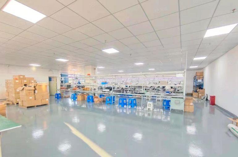 福永厂房出租凤凰500平精装修办公室一楼低价物流仓库分租观澜