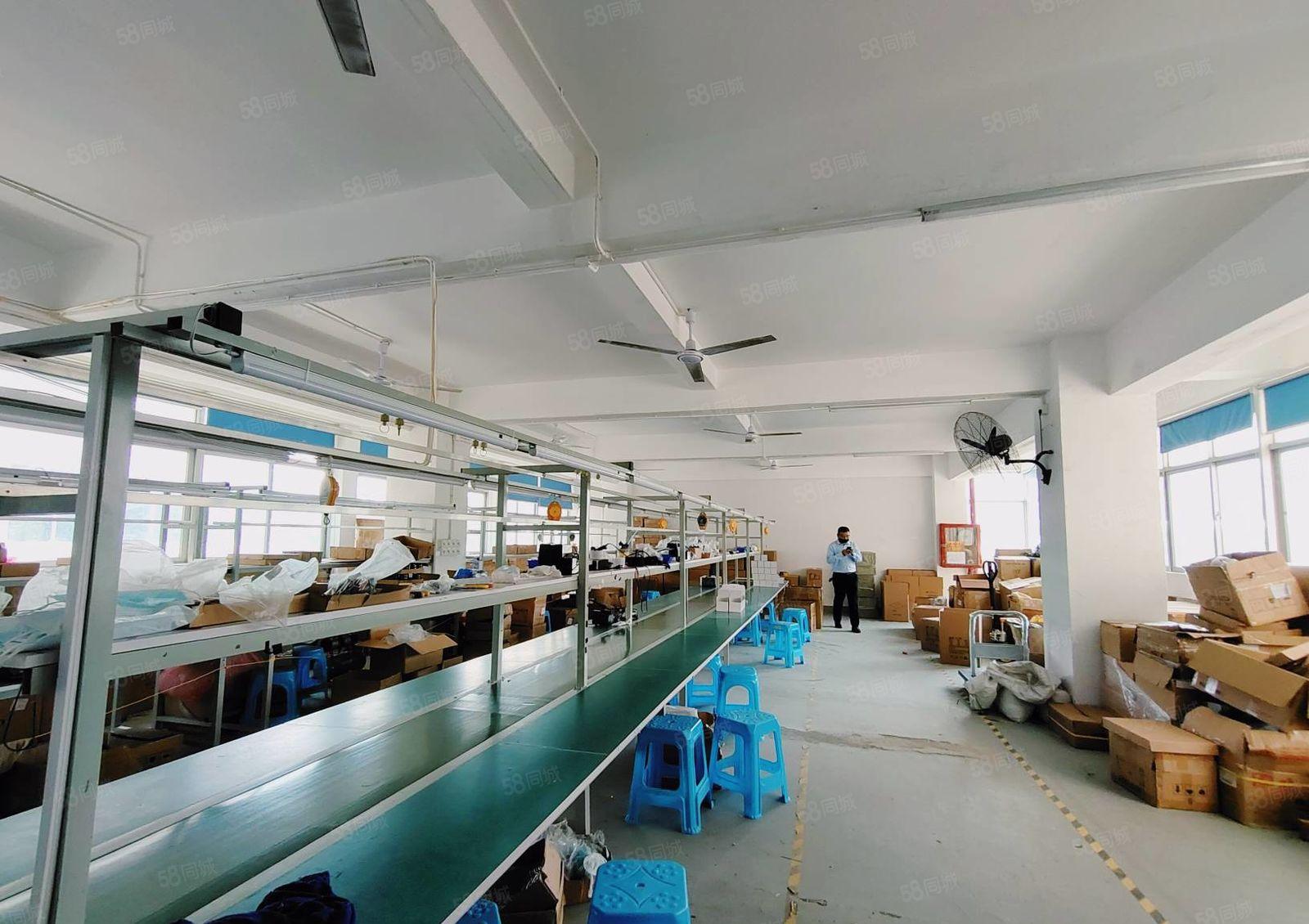 福永桥头楼上新出280平小面积精装厂房出租交通方便 易招工