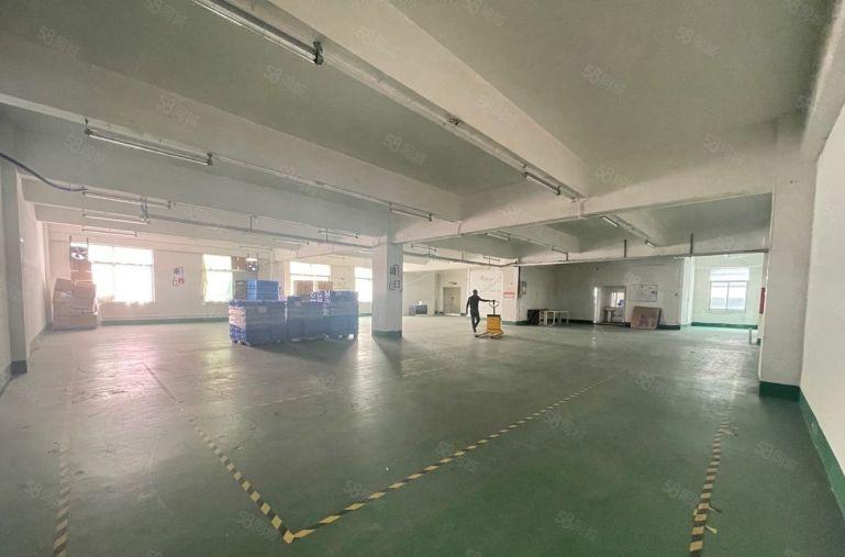 福永主干道楼上800平红本厂房现成办公加仓库可电商生产等