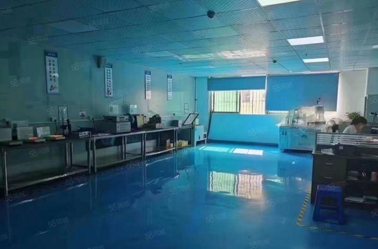 急租沙井地铁口2000平整层精装修厂房出租500平一楼分租