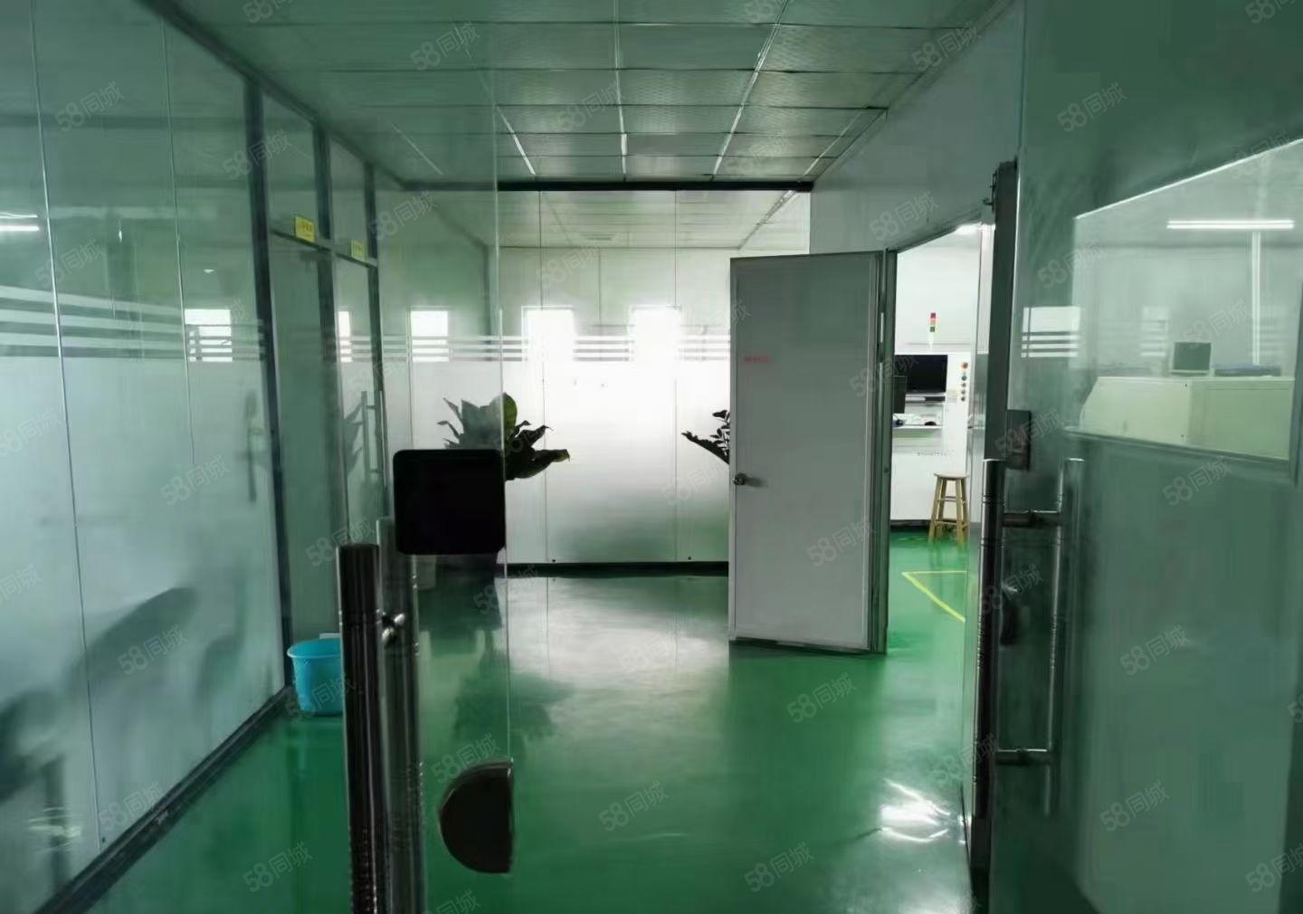 松岗原贴片厂房680平方出租带装修不要转让费