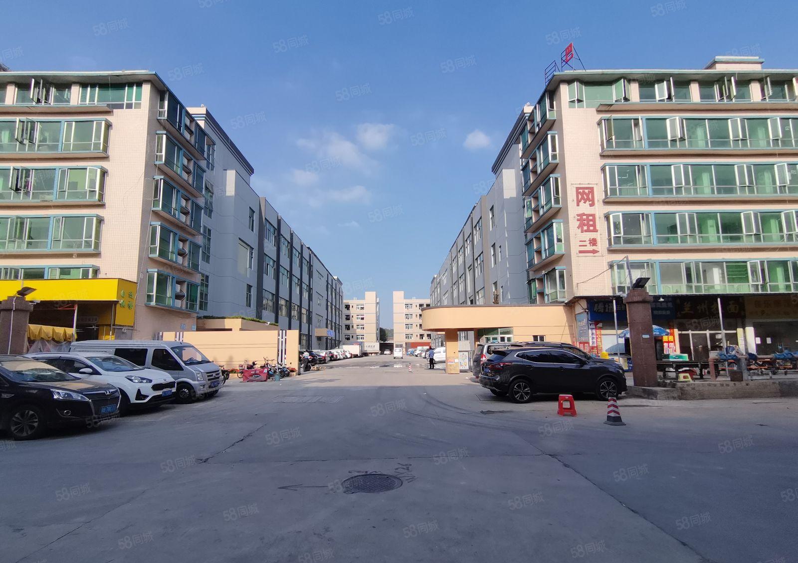 原房东零公摊！福永怀德独栋厂房仓库出租，300平起分租精装修