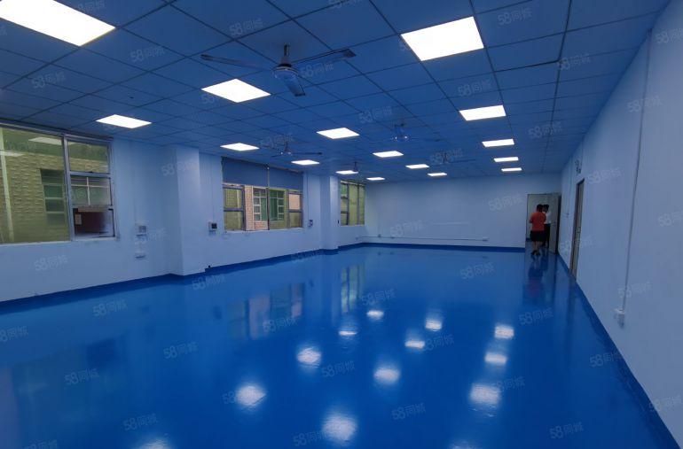 石岩350平标准厂房出租，全新装修，办公车间仓库，原房东