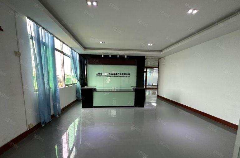 福永和平楼上500平精装修无尘车间仓库厂房低价出租一楼空地大