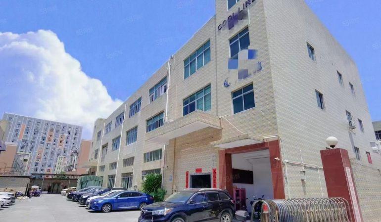 松岗独院厂房出租3层5500平米实际面积，高度6米 大小分组