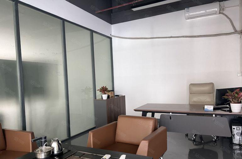 福永桥头地铁口边精装修厂房仓库办公室1500平方出租转分租