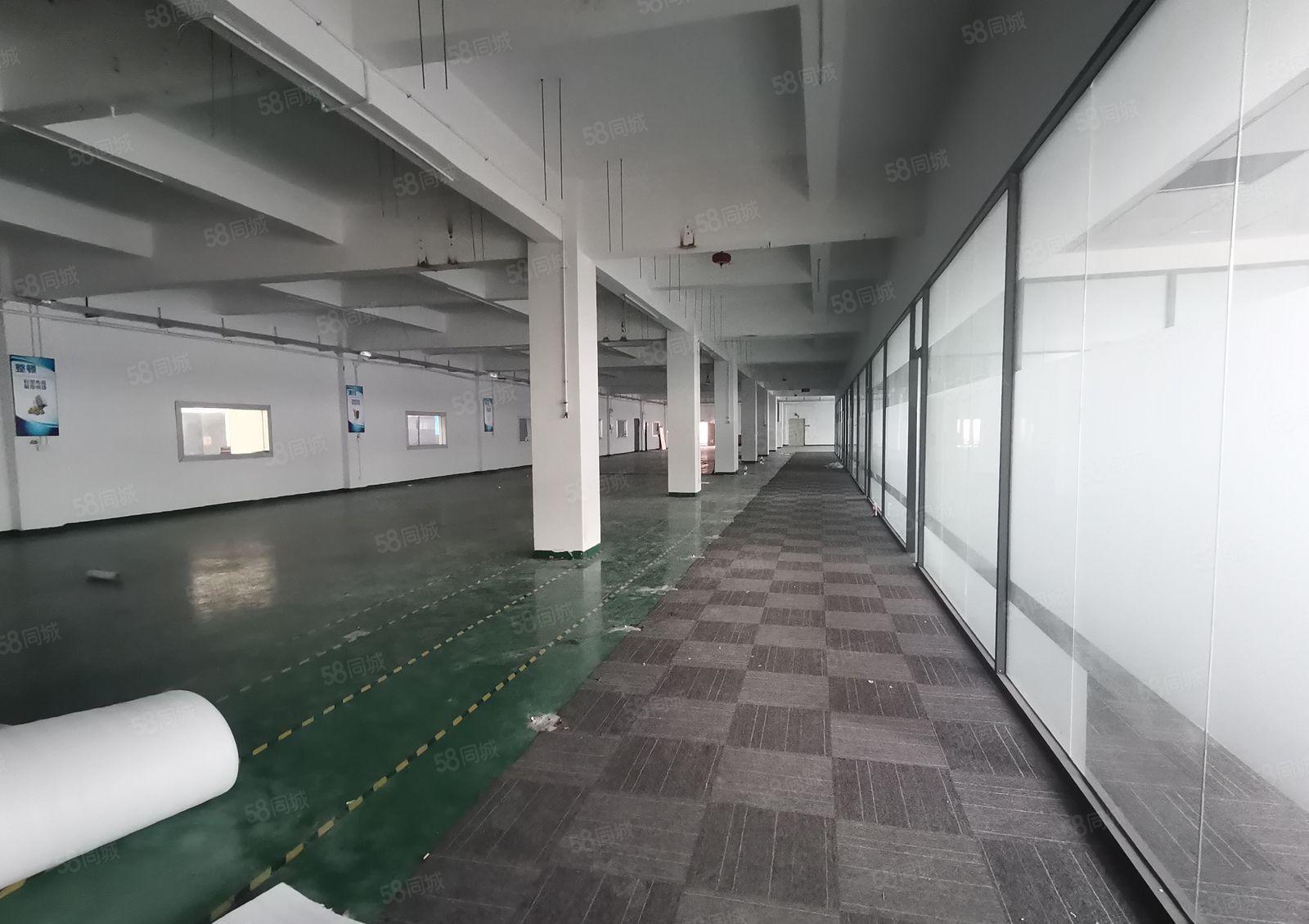 300平米起租福永和平大型园区红本厂房二楼整层2000平米