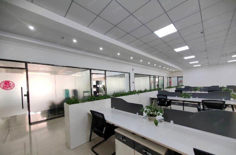 低价出租固戍高新产业园新出二楼2000平方精装修厂房出租可分